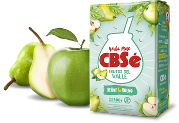 Yerba Mate CBSe Frutos Del Valle 500g