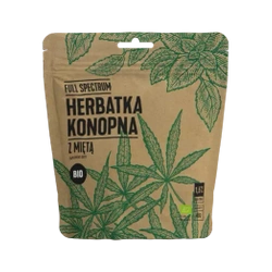 Herbatka konopna CBD BIO z miętą 40g