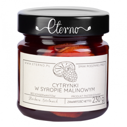 Eterno - Cytrynki w syropie malinowym 230g