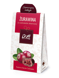 Żurawina w czekoladzie - saszetka 100g Doti