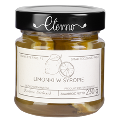 Eterno - Limonki w syropie 230g