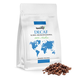 Tommy Cafe kawa bezkofeinowa 250g ziarnista