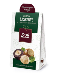 Orzechy laskowe w czekoladzie - saszetka 100g Doti