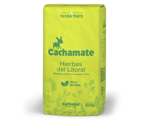 Yerba Mate Cachamate Hierbas del Litoral 500g