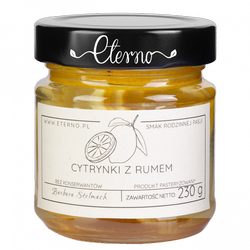 Eterno - Cytrynki z rumem 230g