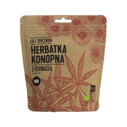Herbatka konopna CBD BIO z echinaceą 40g