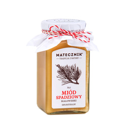 Miód Spadziowy Białowieski 400g Matecznik