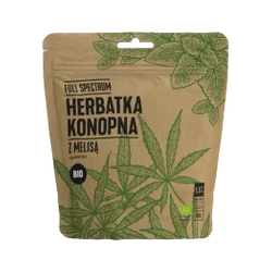 Herbatka konopna CBD BIO z melisą 40g