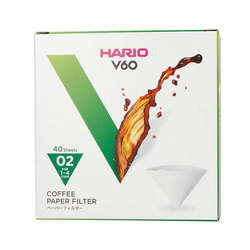 Hario filtry papierowe do dripa V60-02 40szt