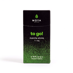 Organiczna herbata MOYA Matcha To Go! 7 saszetek x 1,5g