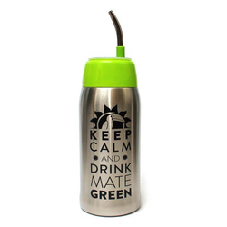 Yerbomos 4.0+ 580ml zielony Keep Calm