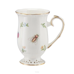 Villa Italia Kubek porcelanowy LEDA IVORY 300ml