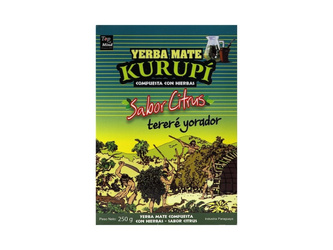 Yerba Mate Kurupi Sabor Citrus 250g