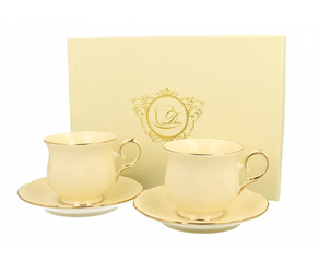 Komplet 2 filiżanek ECRU Clark 260ml Duo