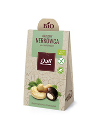 Bio orzechy nerkowca w czekoladzie gorzkiej 50g Doti