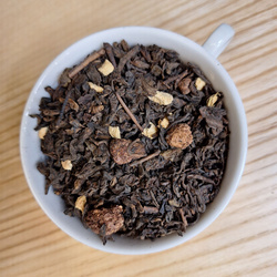 Herbata czerwona - Pu Erh Imbir-Malina