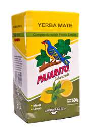 Yerba Mate Pajarito Menta Limon 500g cytrynowo - miętowa