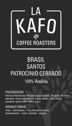 La Kafo Brasil Santos Patrocinio Cerrado 250g  mielona