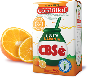 Yerba Mate CBSe Silueta Naranja 500g