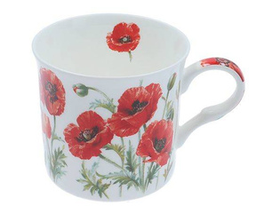 Kubek porcelanowy Poppy / Maki