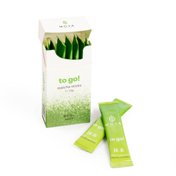 Organiczna herbata MOYA Matcha Codzienna To Go! 7 saszetek x 1,5g