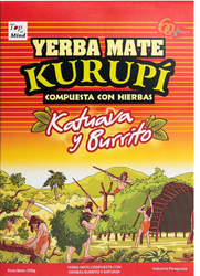 Yerba Mate Kurupi Katuava i Burrito 500g